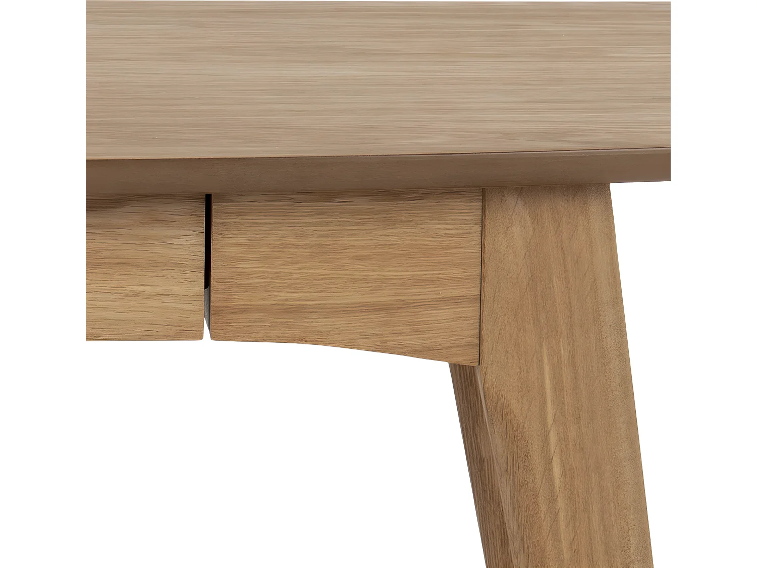 Woma Bureau avec 1 tiroir, en plaqué chêne.