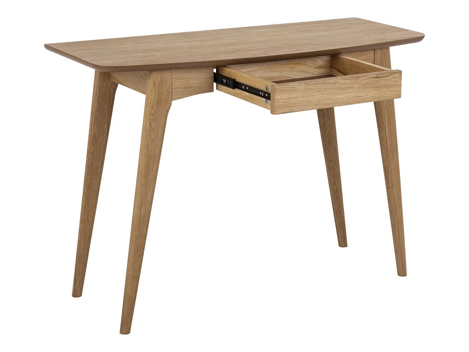 Woma bureau met 1 lade eikenfineer.