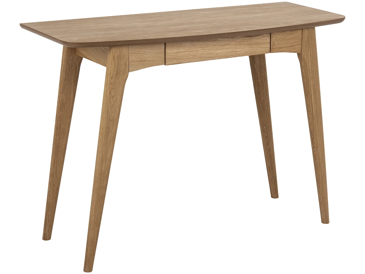 Woma Bureau avec 1 tiroir, en plaqué chêne.