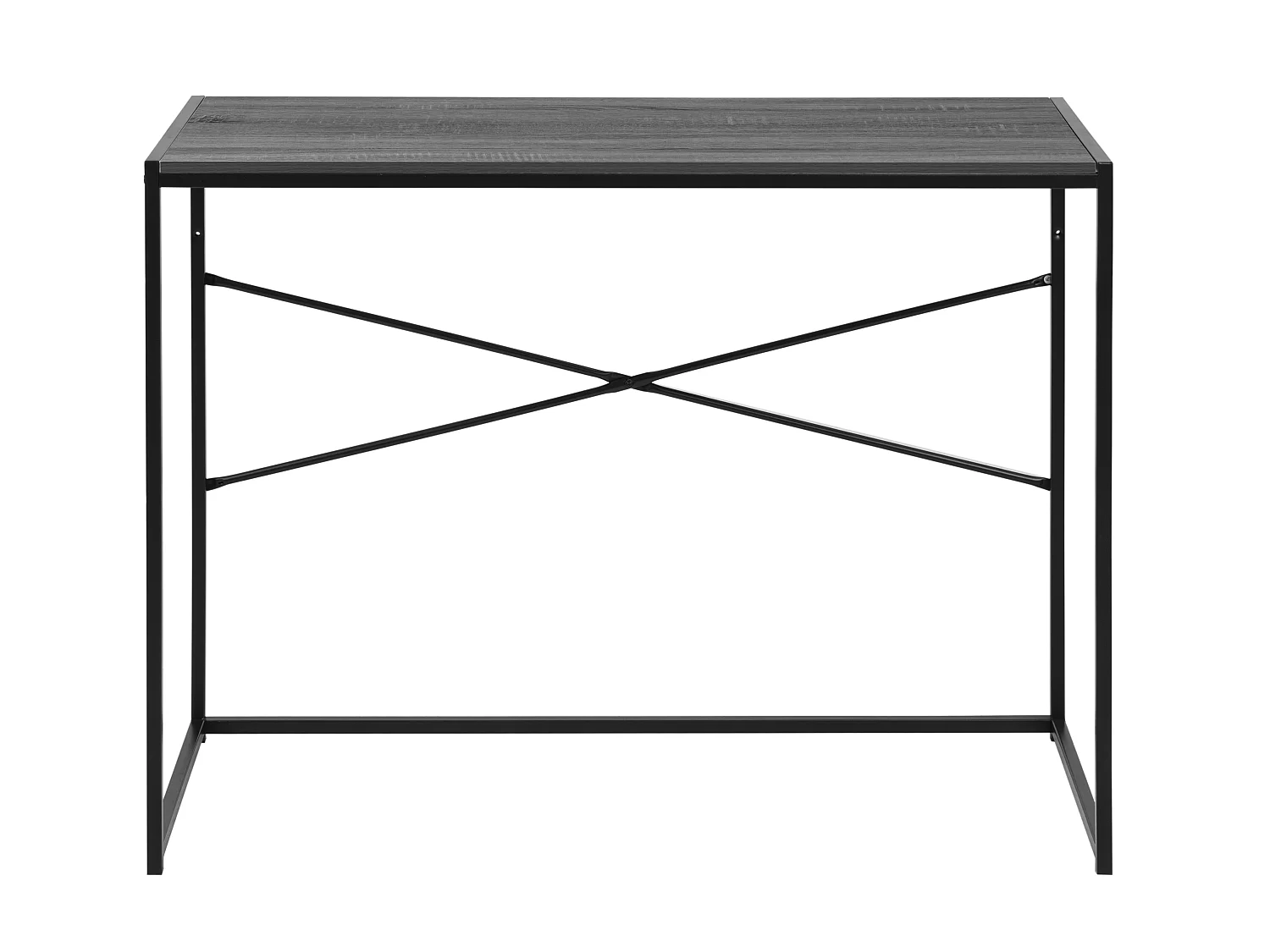 Sea Bureau finition frêne noir, métal noir.