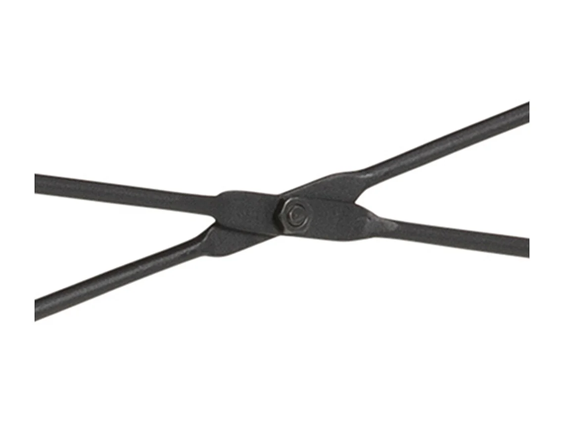 Nest bureau 1 plank zwart.