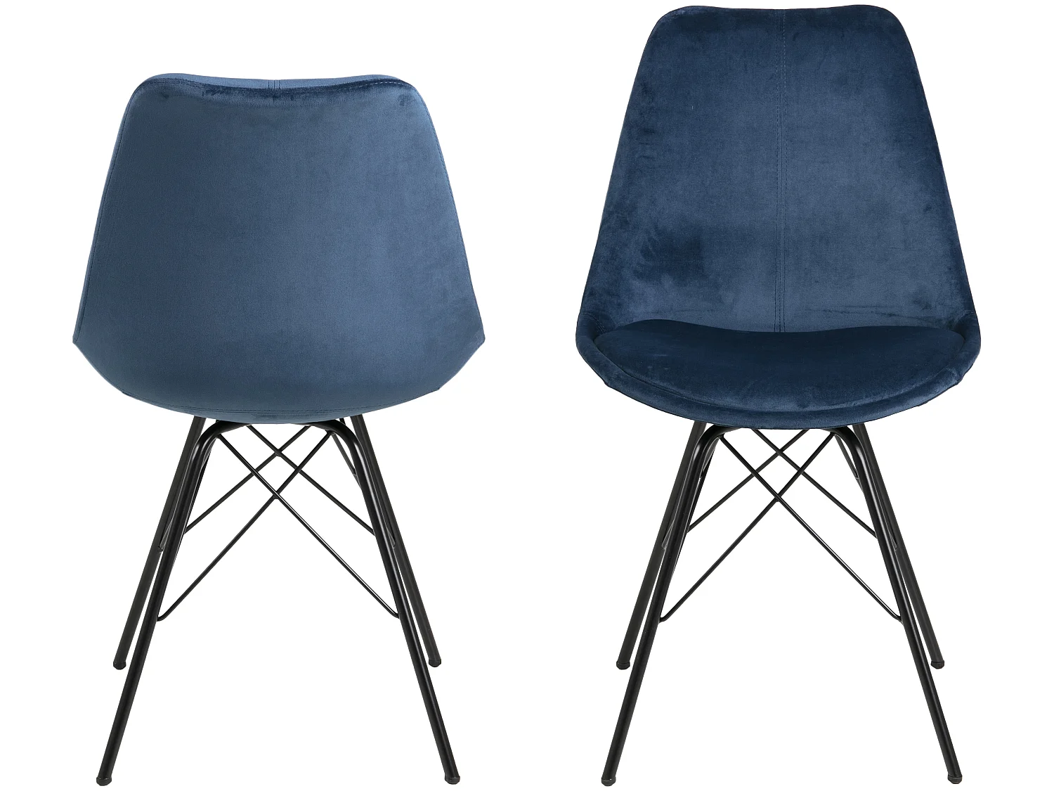 Erin Esszimmerstuhl blau.