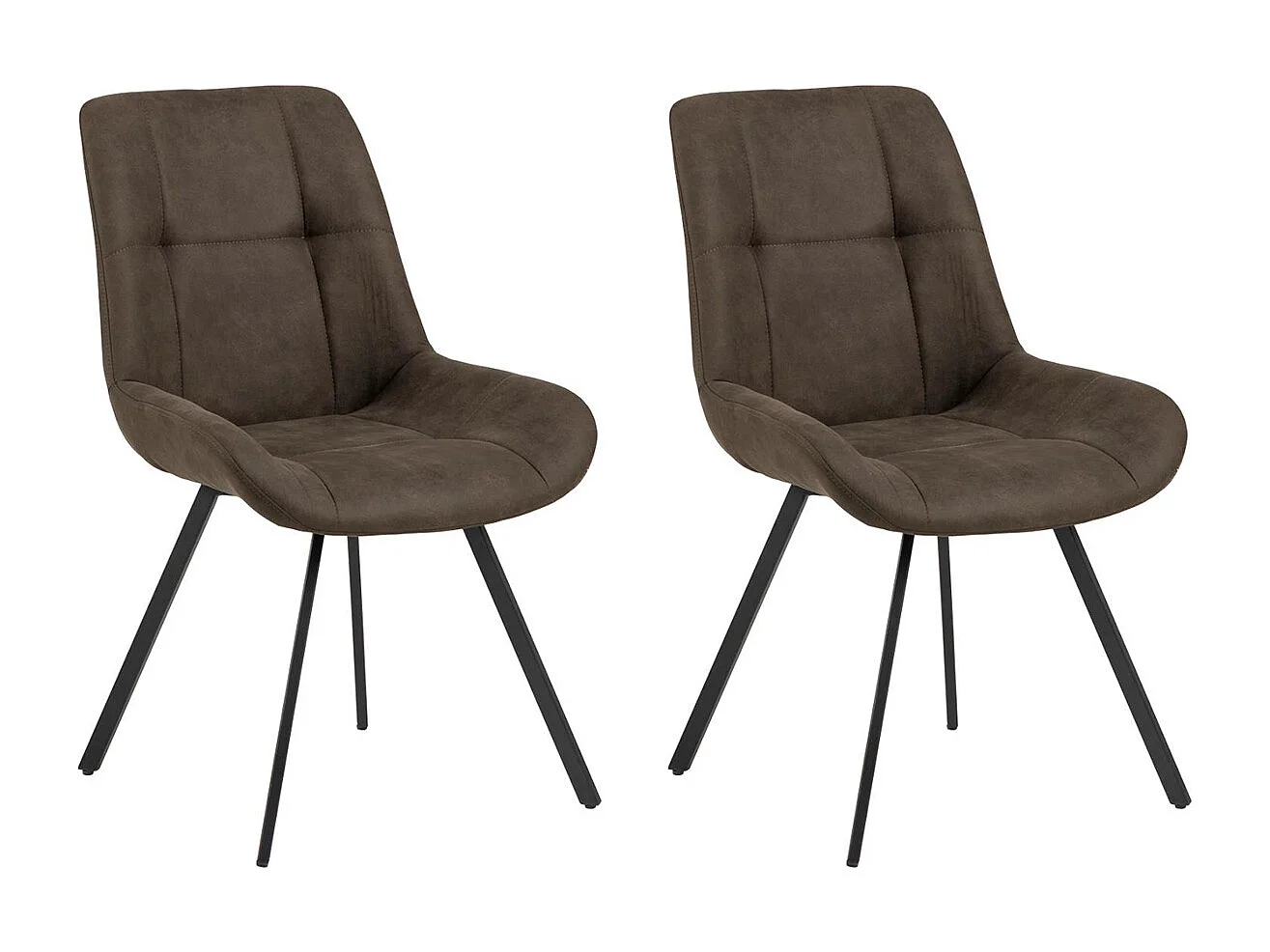 Waylor Chaise de salle à manger anthracite.