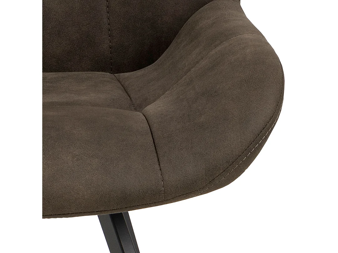 Waylor Chaise de salle à manger anthracite.