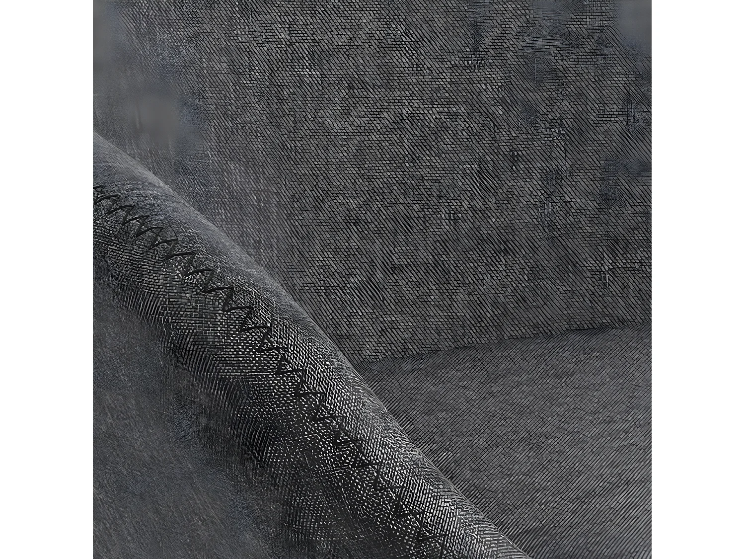 Chris Chaise de salle à manger avec accoudoirs, gris.