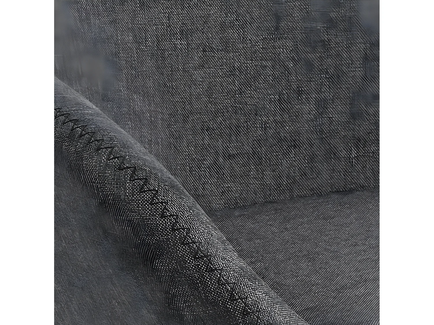 Chris Chaise de salle à manger avec accoudoirs, gris.