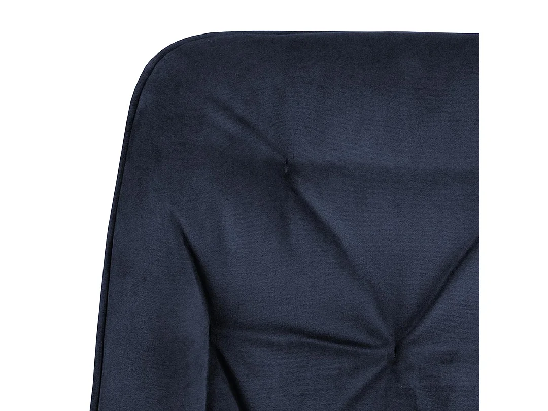 Brooke Esszimmerstuhl blau.