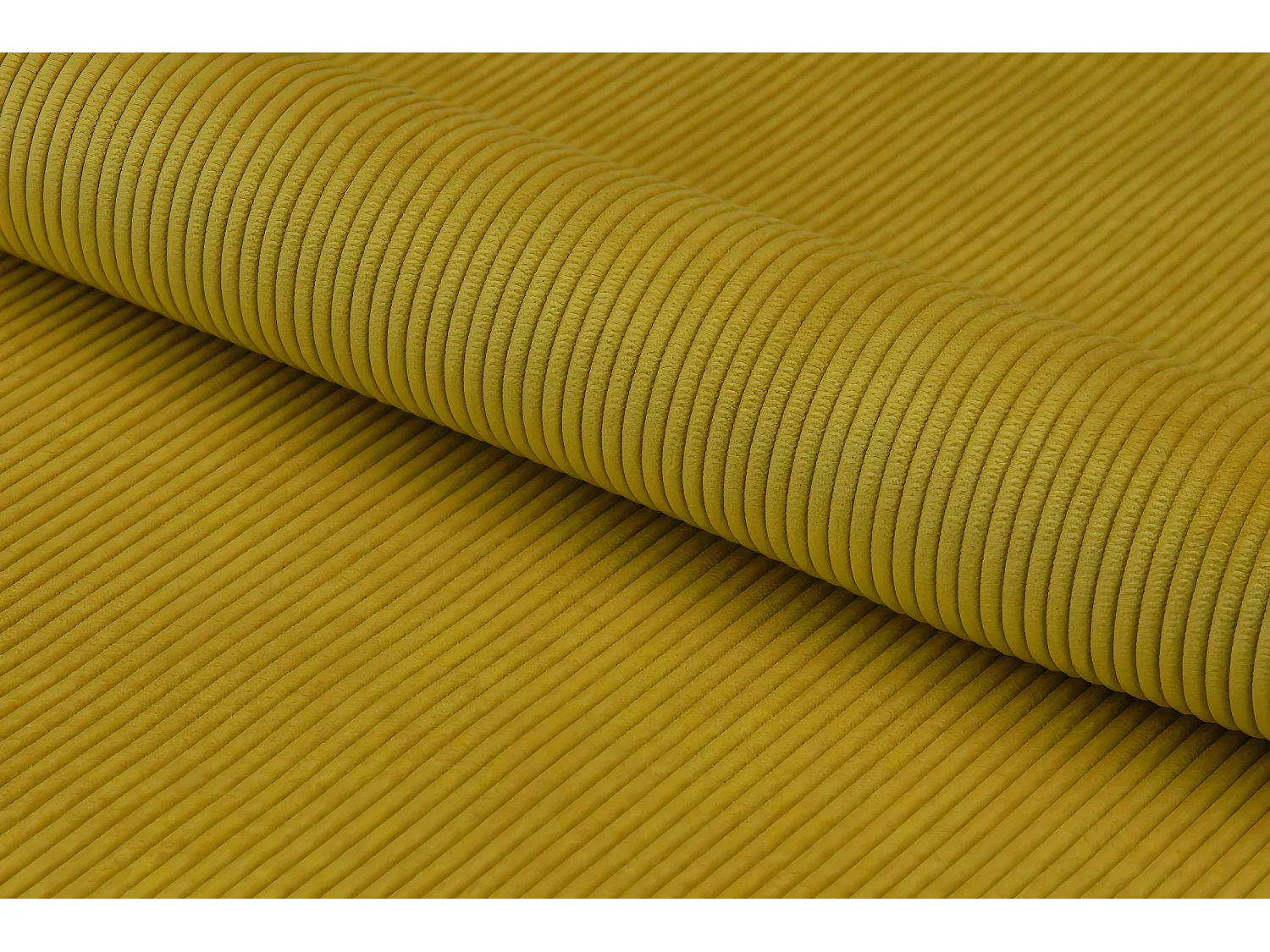 Eris eetkamerstoel fluweel geel.