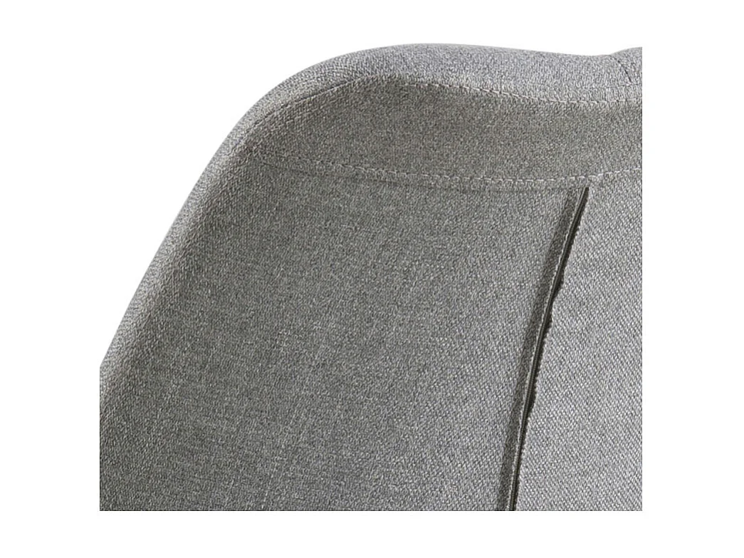 Dima Esszimmerstuhl Stoff grau.