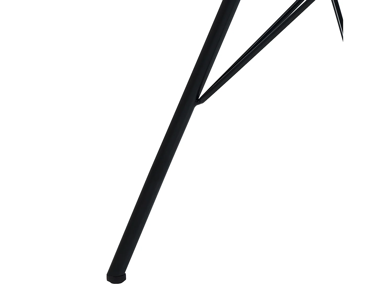 Eris Chaise de salle à manger en velours orange.