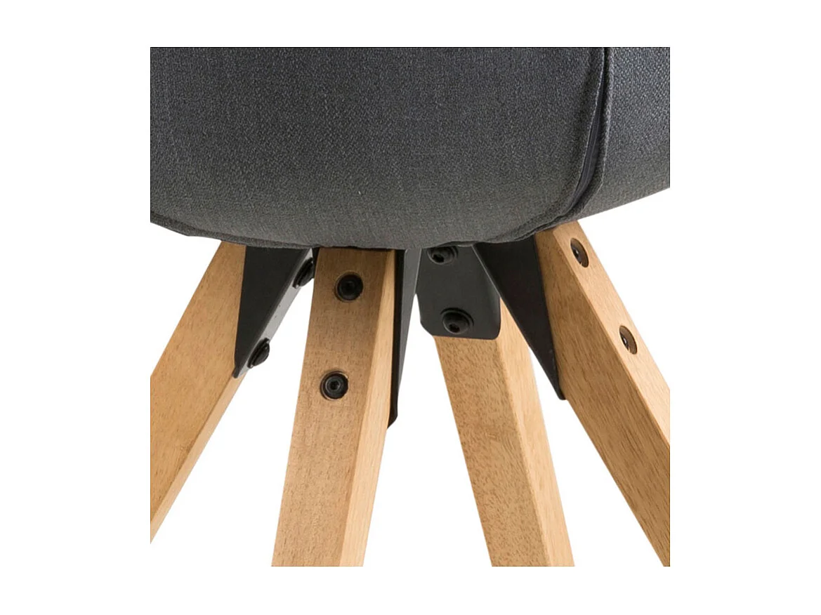 Dima chaise de salle à manger gris.