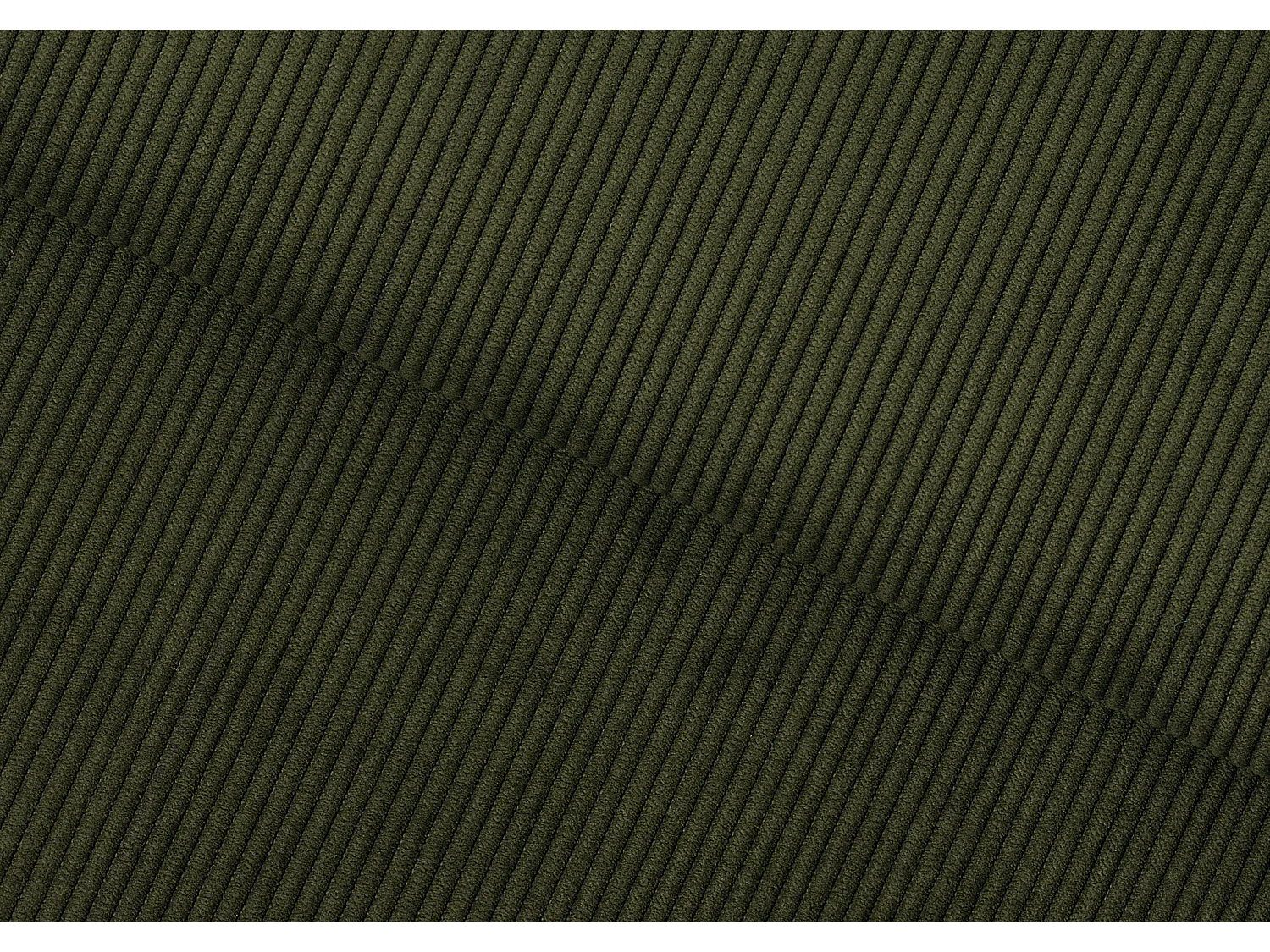 Eris Chaise de salle à manger en velours vert olive.