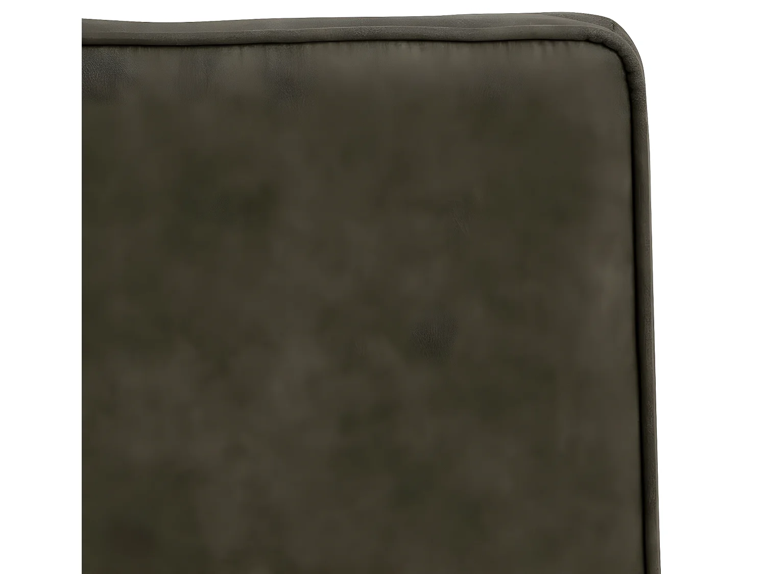 Zolly eetkamerstoel als sledestoel olijfgroen, zwart.