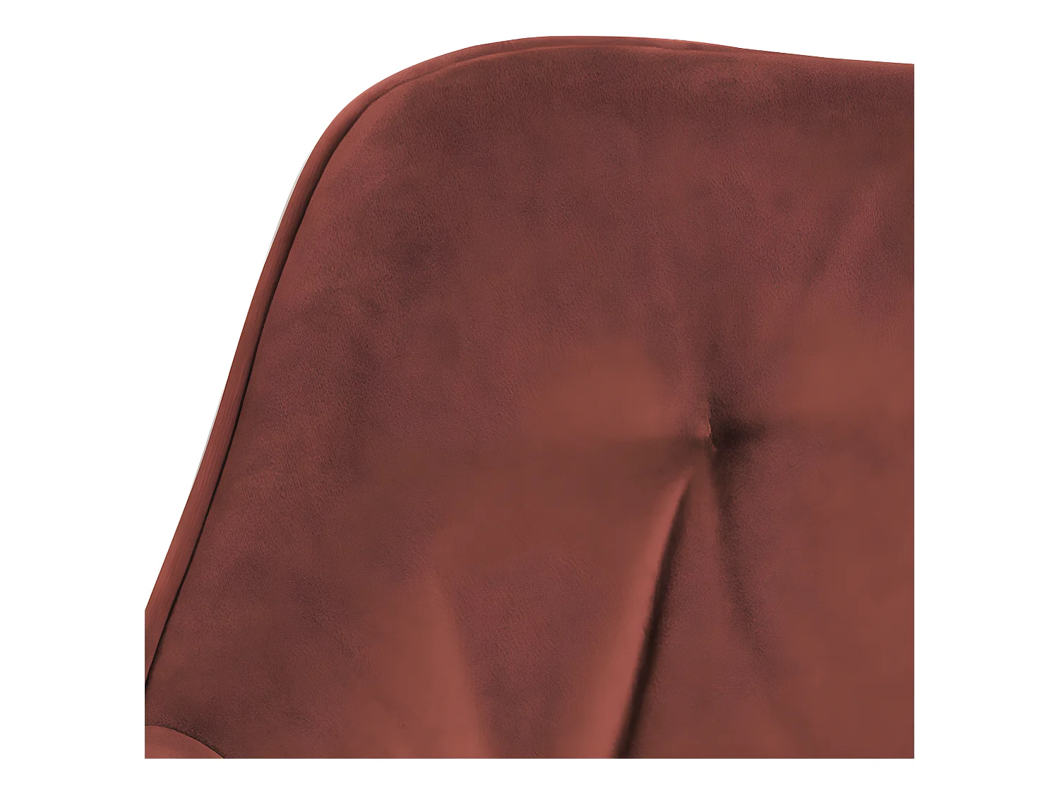 Bruks eetkamerstoel met armleuningen rood.