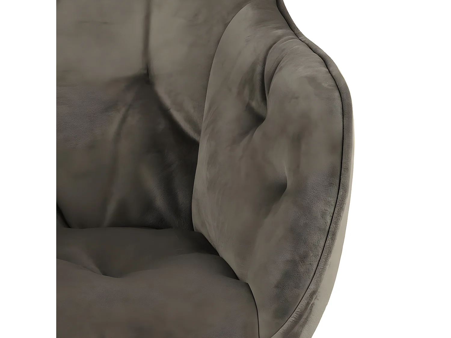 Brooke chaise de salle à manger avec accoudoirs beige.