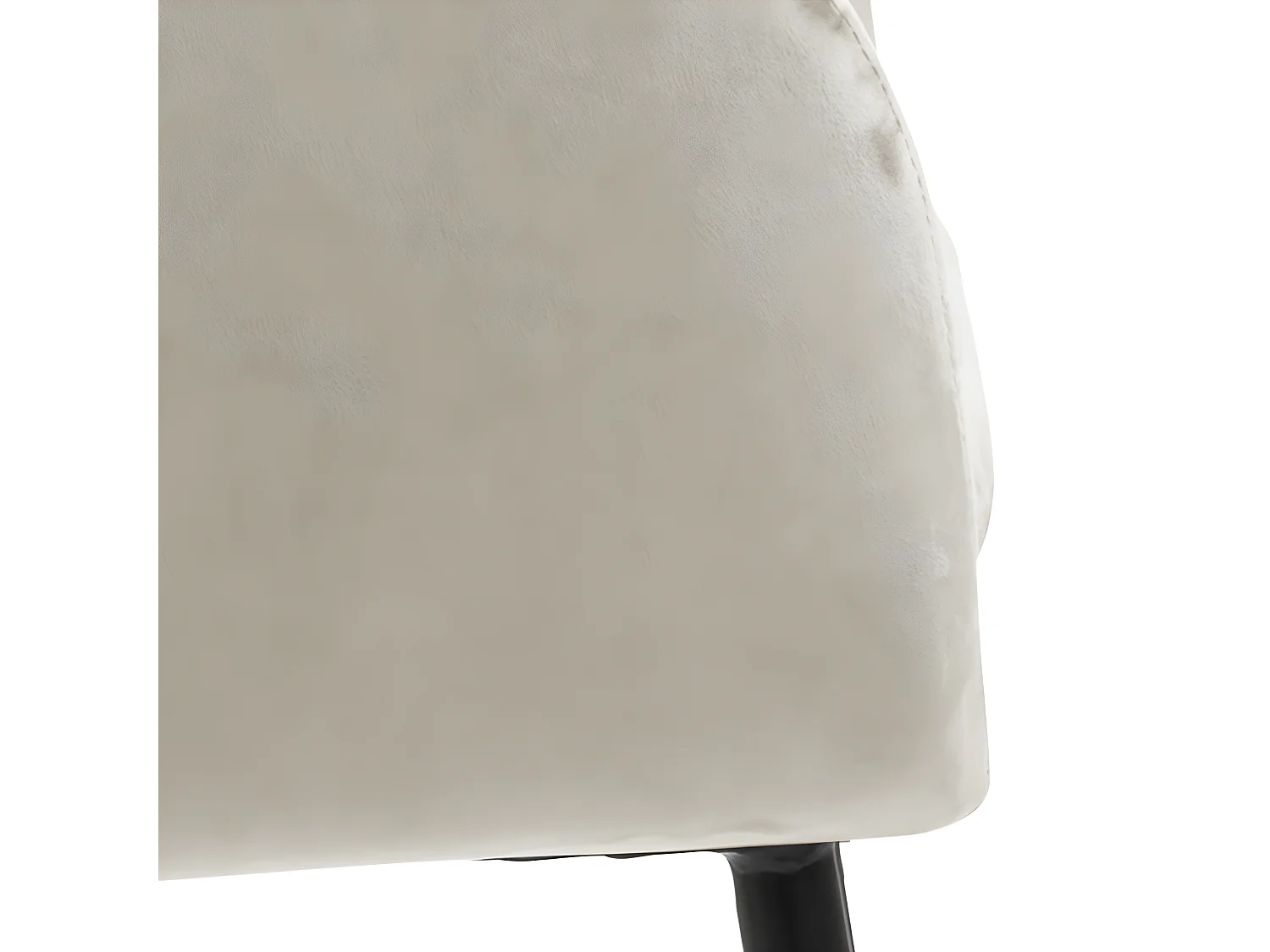 Emilia Esszimmerstuhl mit Armlehnen, Velour braun.