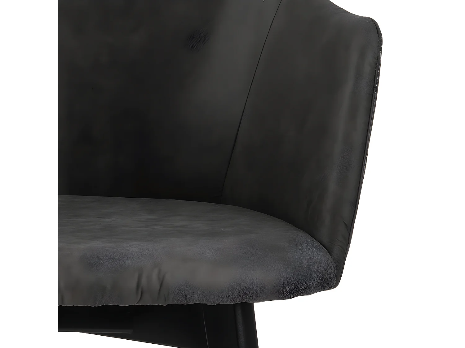 Bea Esszimmerstuhl mit Armlehne grau.