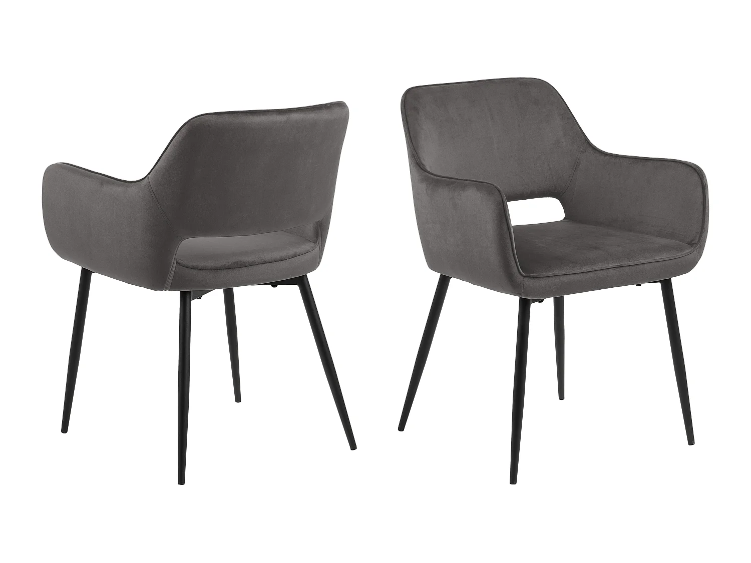 Ranam Chaise de salle à manger, gris.