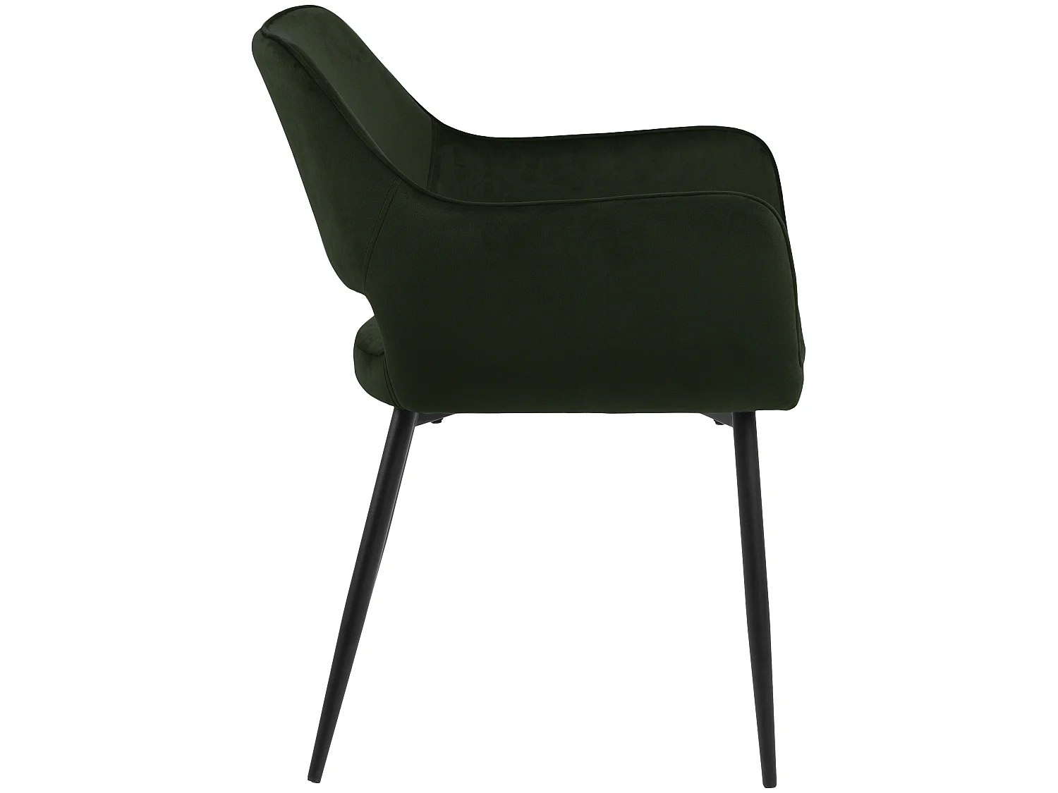 Ranam Chaise de salle à manger, verte.