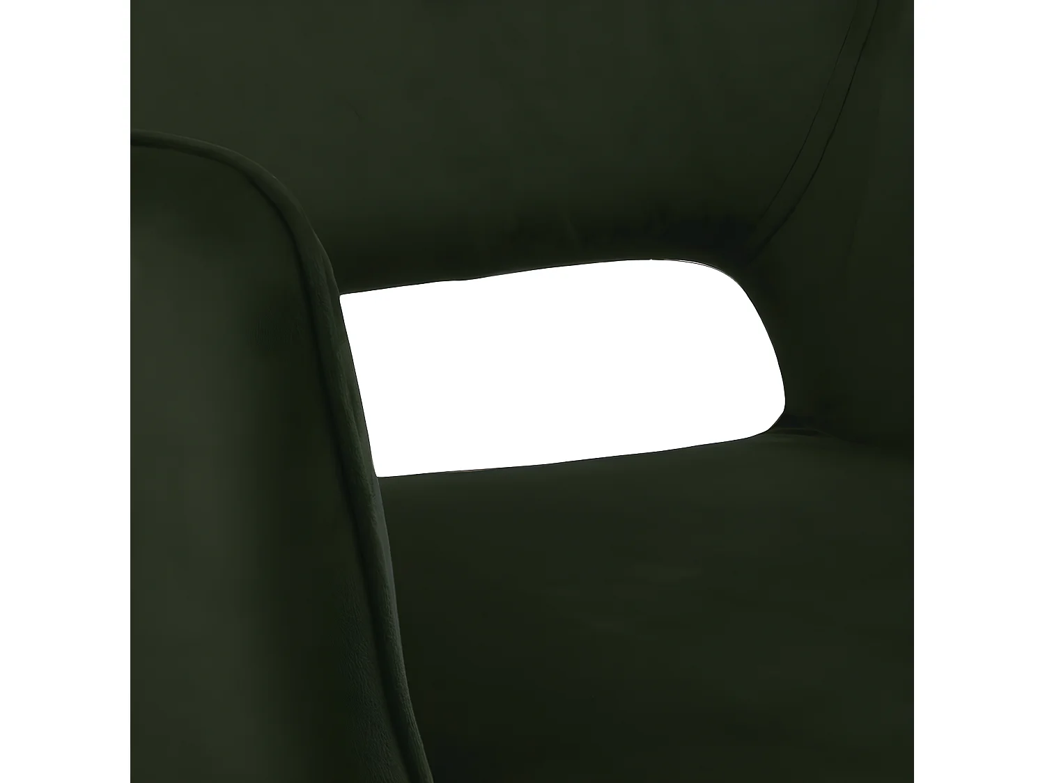 Ranam Chaise de salle à manger, verte.