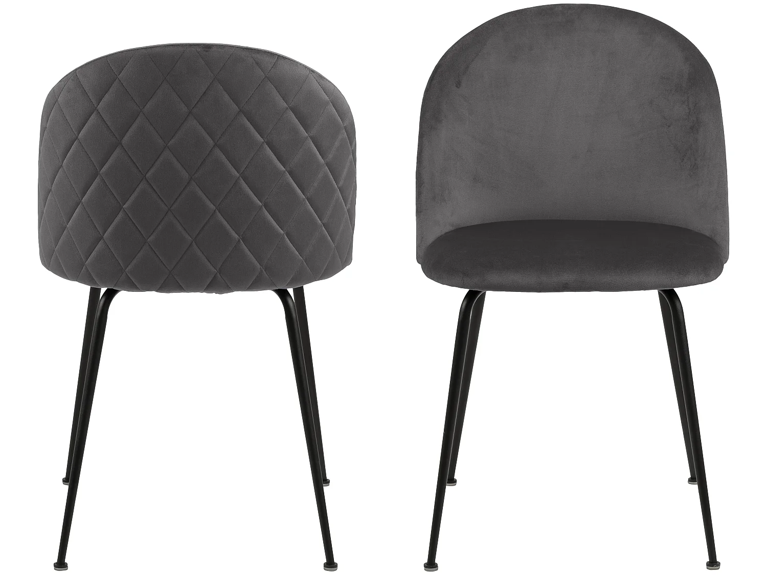 Lorry Chaise de salle à manger, gris.