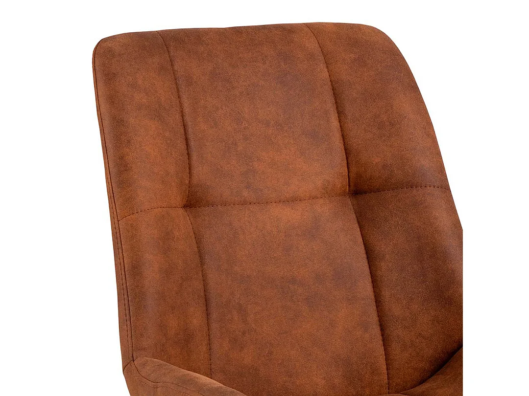 Waylor eetkamerstoel bruin.