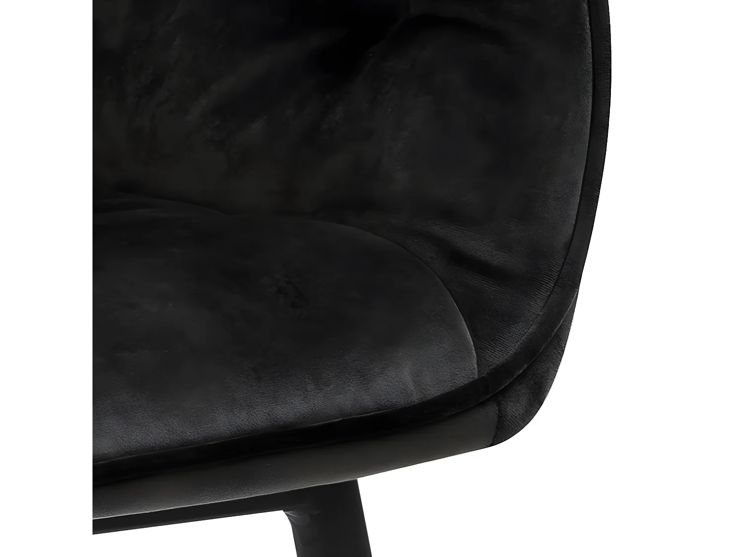 Bruks eetkamerstoel met armleuningen bruin.