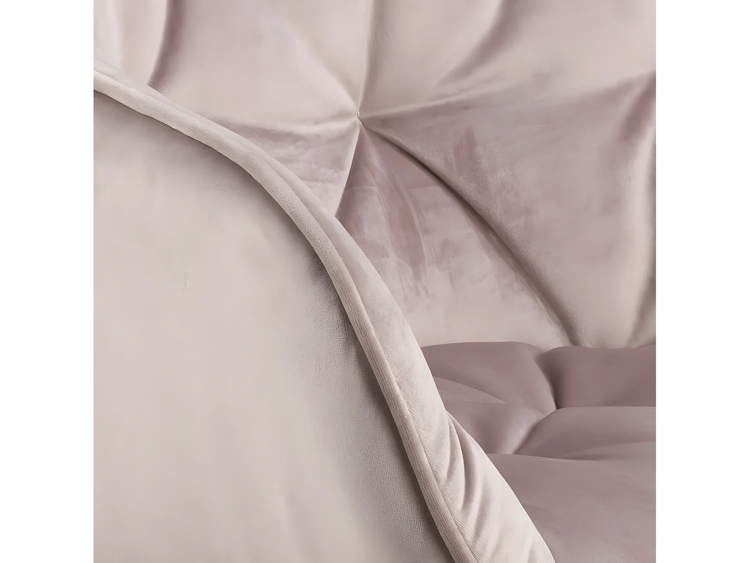 Bruks Chaise de salle à manger avec accoudoirs, rose.