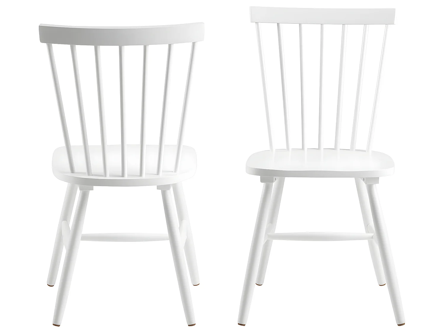 Riano Esszimmerstuhl Weiß.