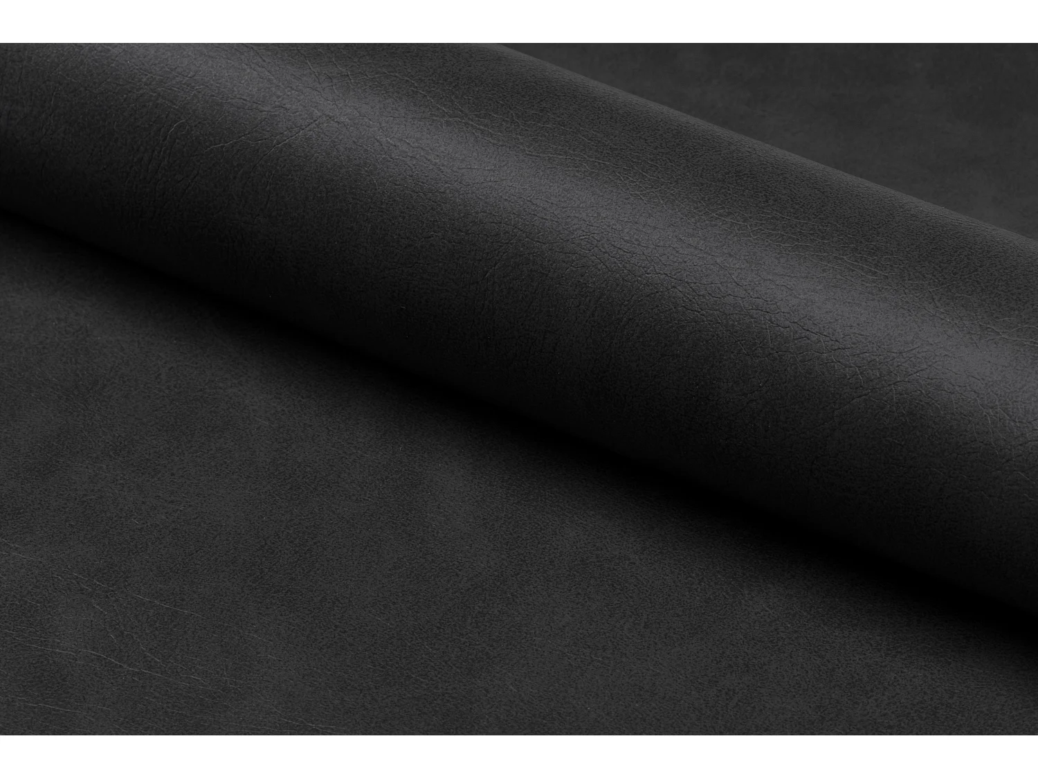 Bali Chaise de salle à manger similicuir PU, noir.