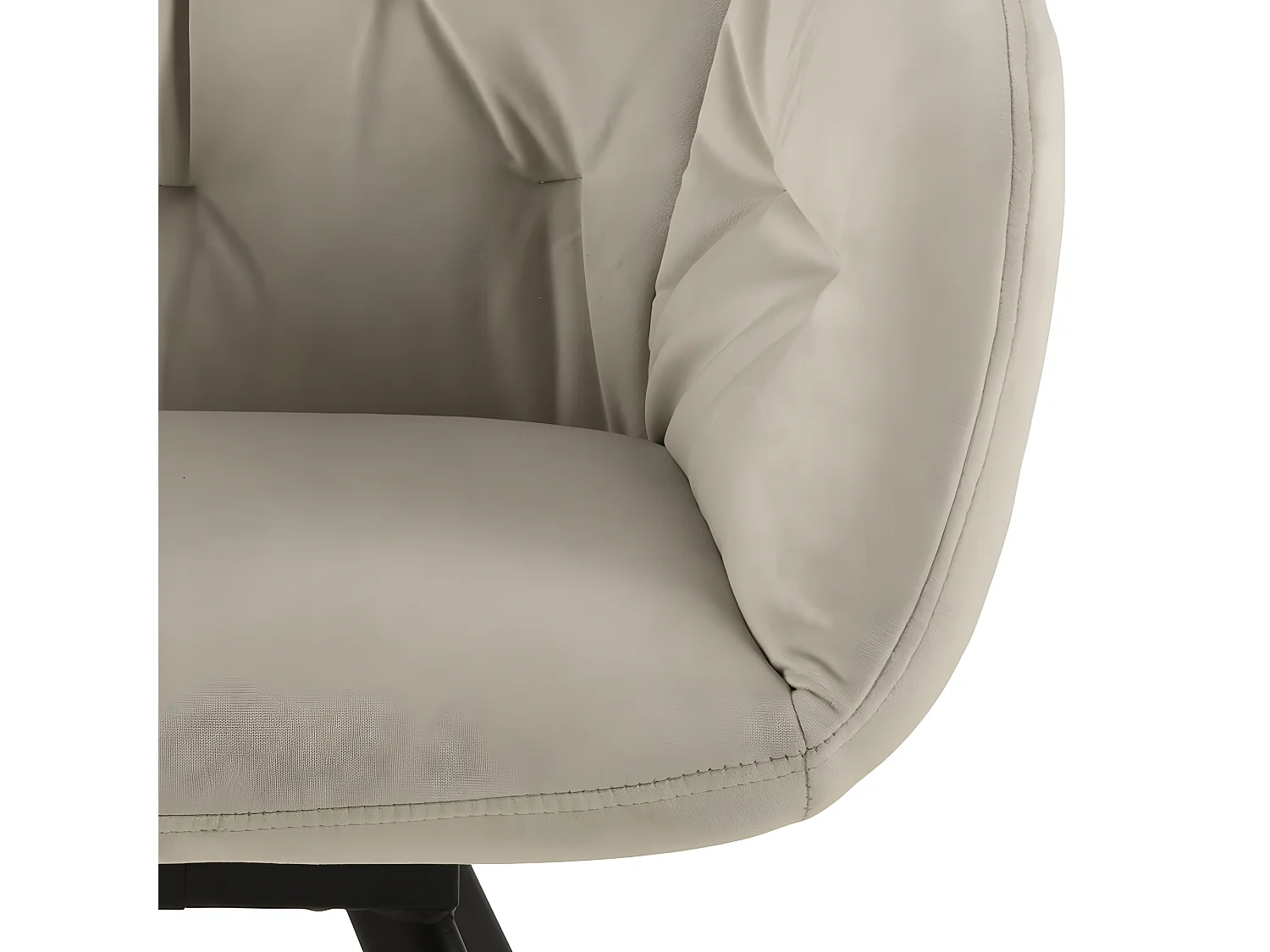 Lola Esszimmerstuhl mit Armlehnen und Rücklauf, Velour braun.