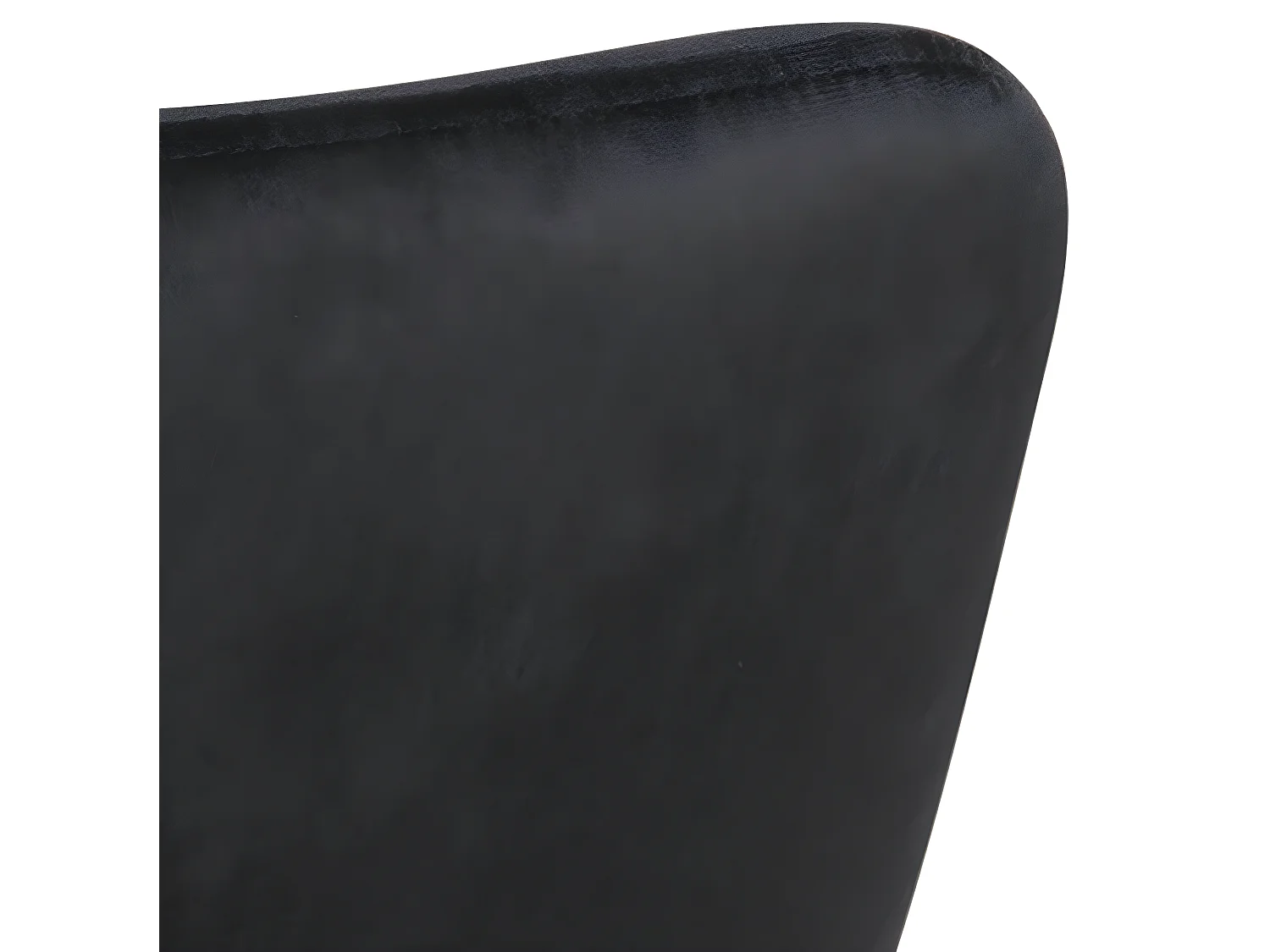 Lisa Chaise de salle à manger avec accoudoirs, noir.