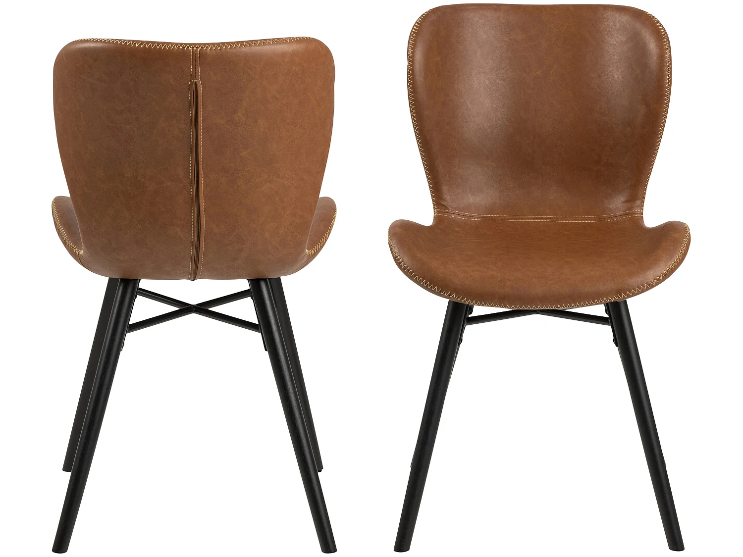 Bali eetkamerstoel bruin.