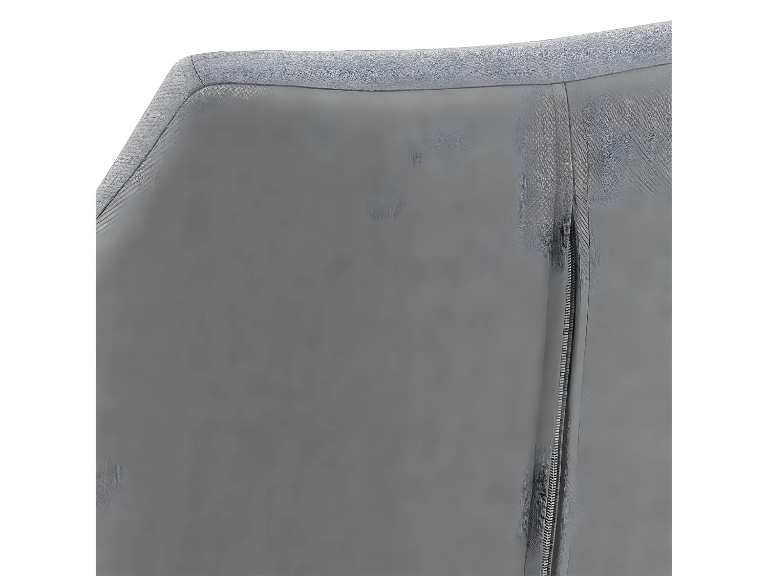 Noel eetkamerstoel in lichtgrijze stof en geoliede eikenhouten poten.