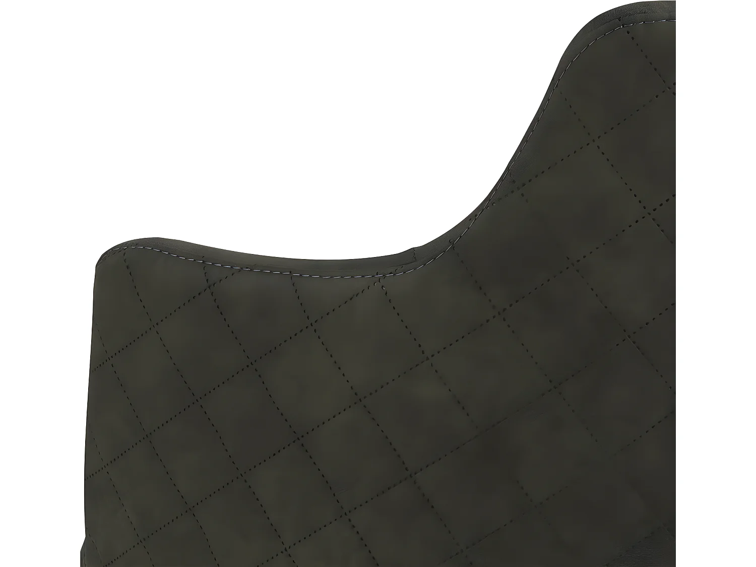 Bea Chaise de salle à manger avec accoudoirs, vert.