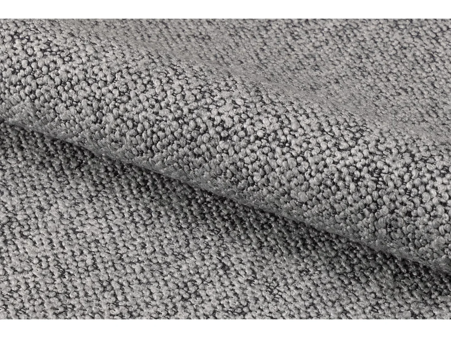 Brooke chaise de salle à manger avec accoudoirs gris.