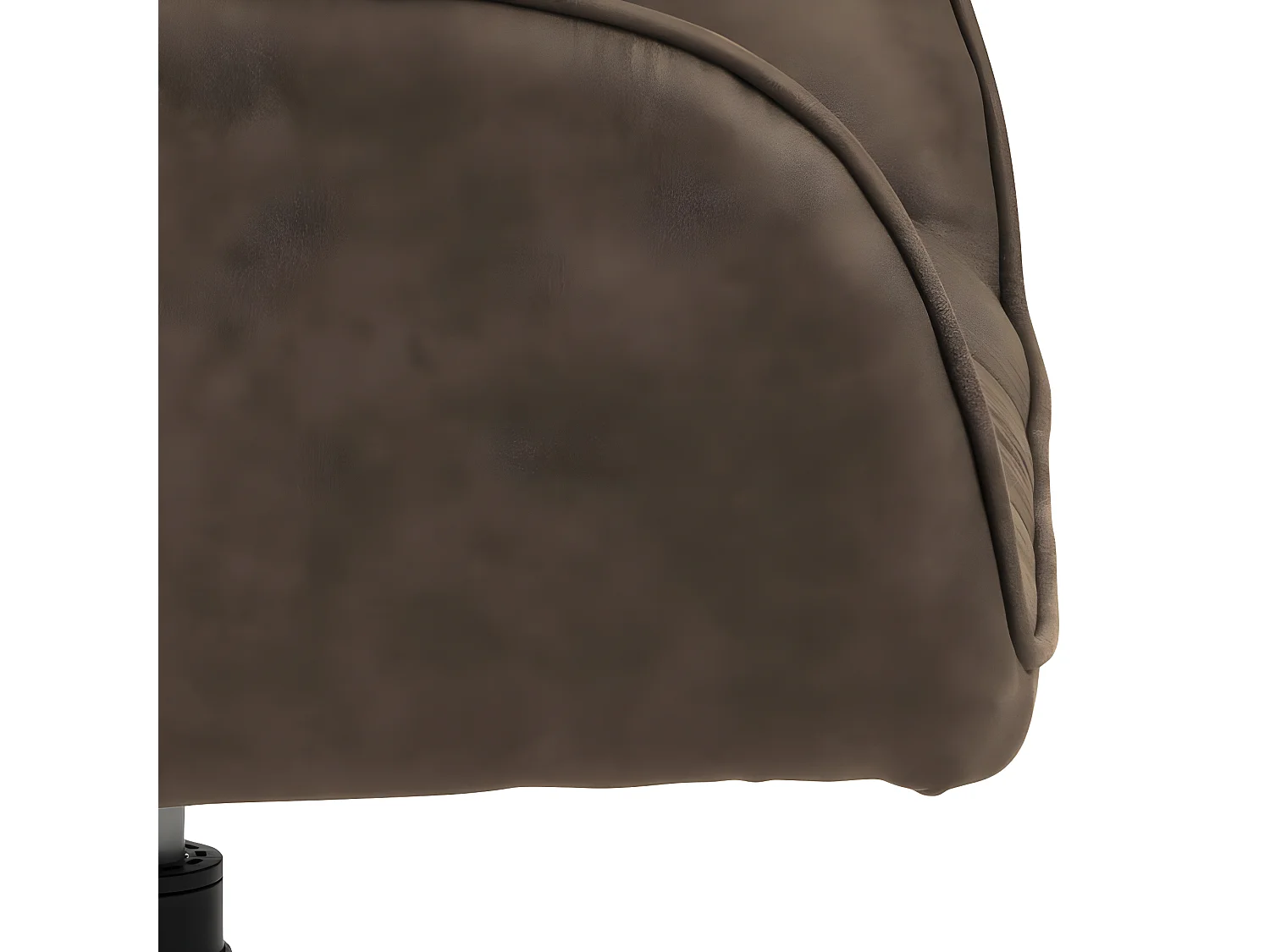 Brenda Esszimmerstuhl mit Armlehnen und Drehfunktion braun.