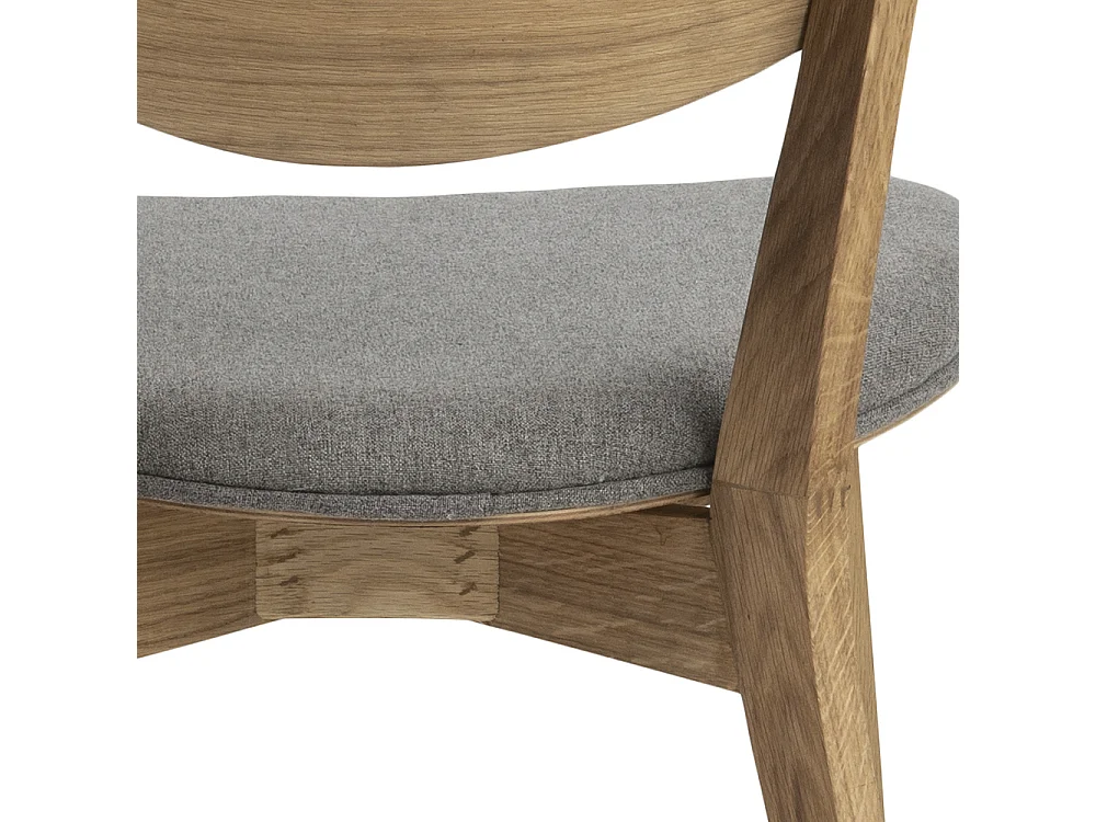 Minsk eetkamerstoel grijs.