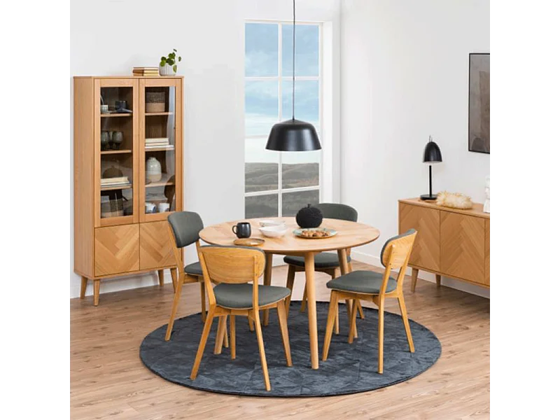 Minsk Chaise de salle à manger, gris.