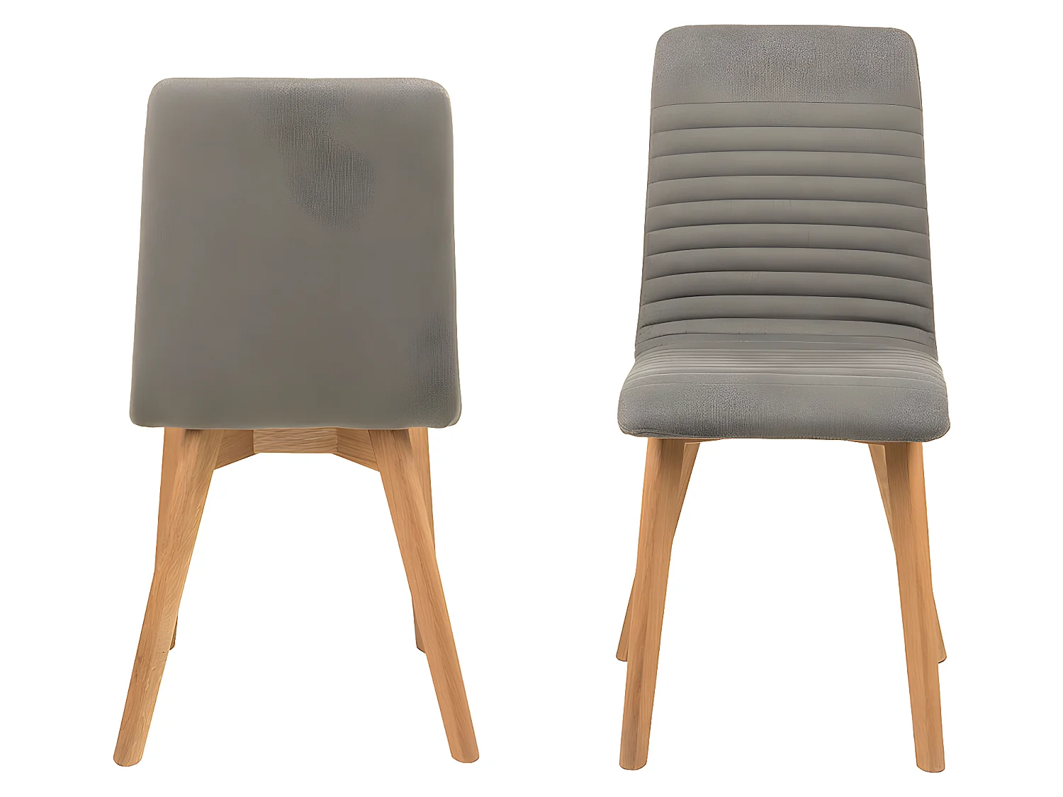 Arturo eetkamerstoel lichtgrijs.