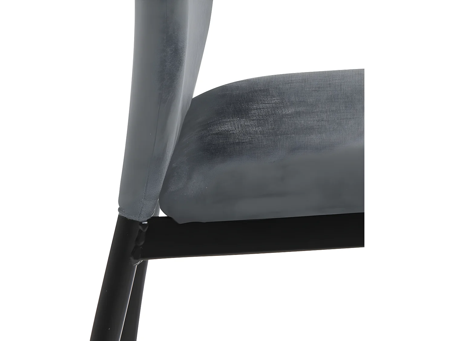 Silla de comedor Des color gris.