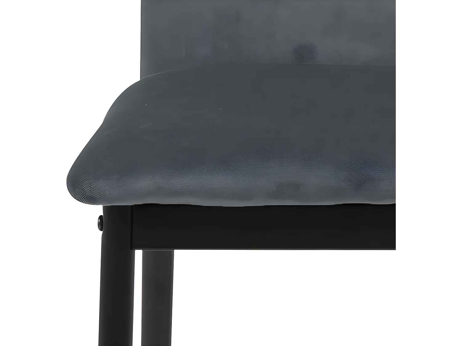 Silla de comedor Des color gris.