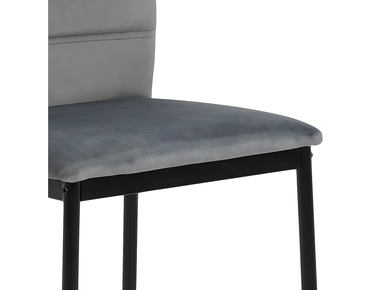 Dia eetkamerstoel velours grijs.