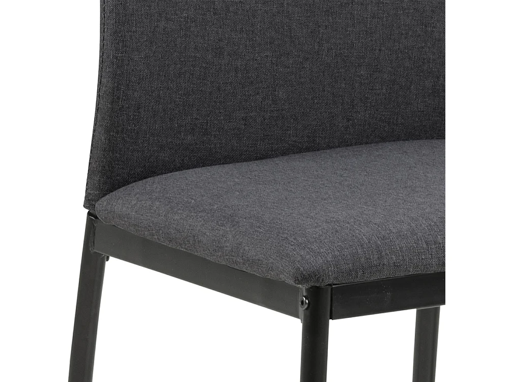 Des Chaise de salle à manger, gris.