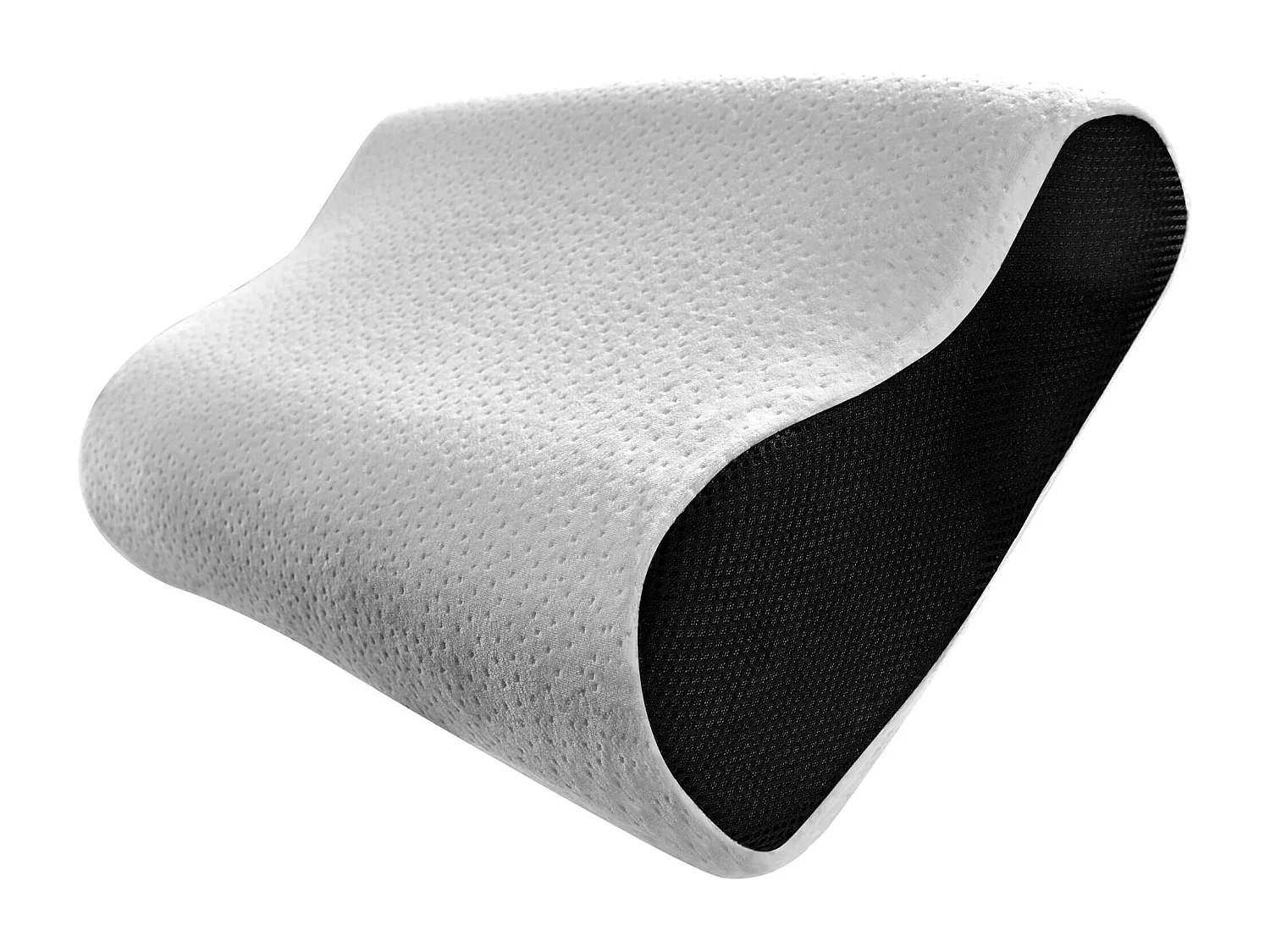 Oreiller ergonomique Bultex à mémoire de forme 33x52