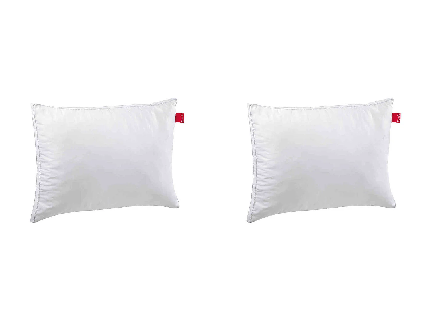 Lot de 2 oreillers Epeda Aloe Vera confort ferme anti-acariens 50x70