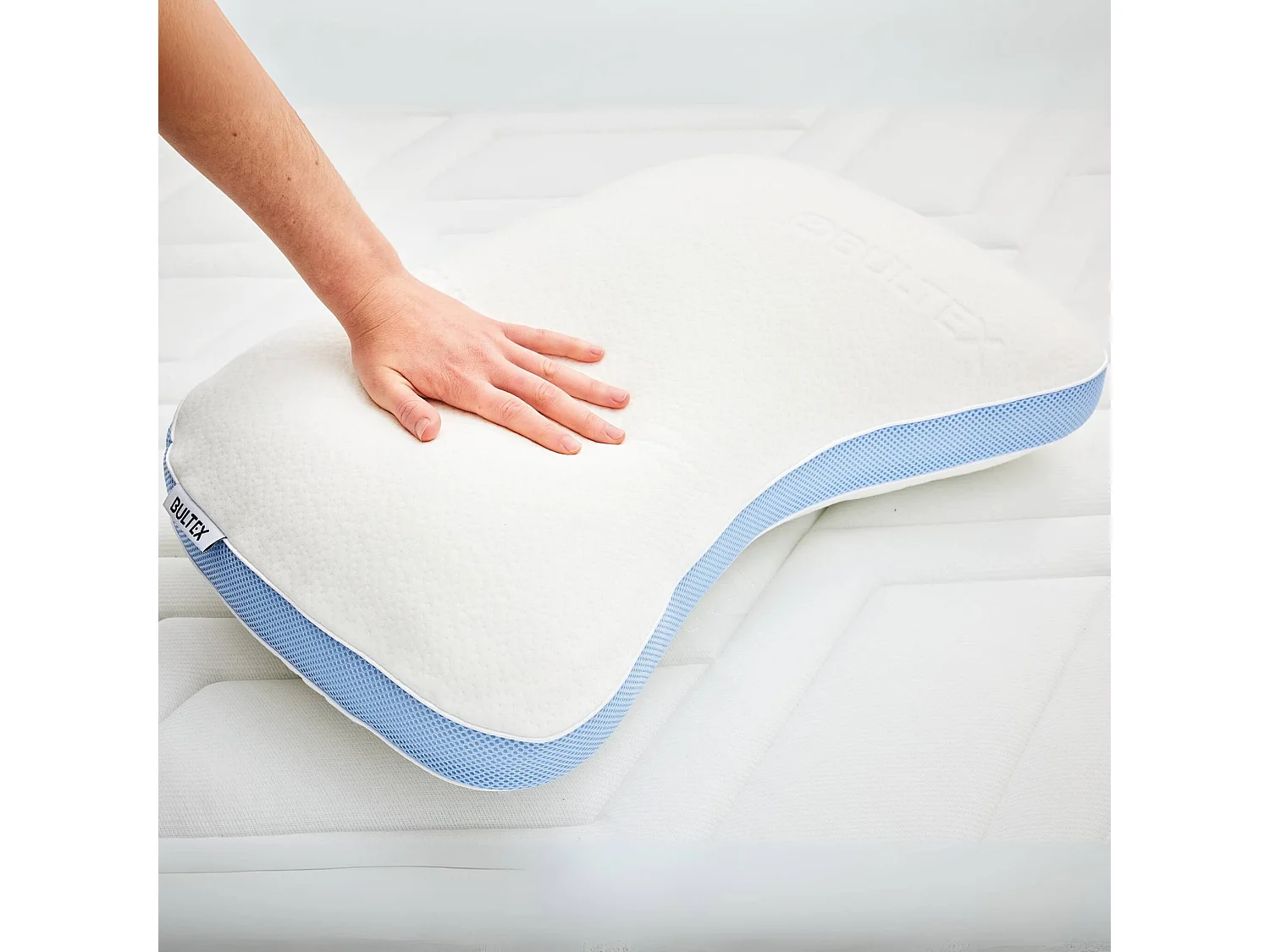 Lot de 2 oreillers Bultex à mémoire de forme Memoform 40x60