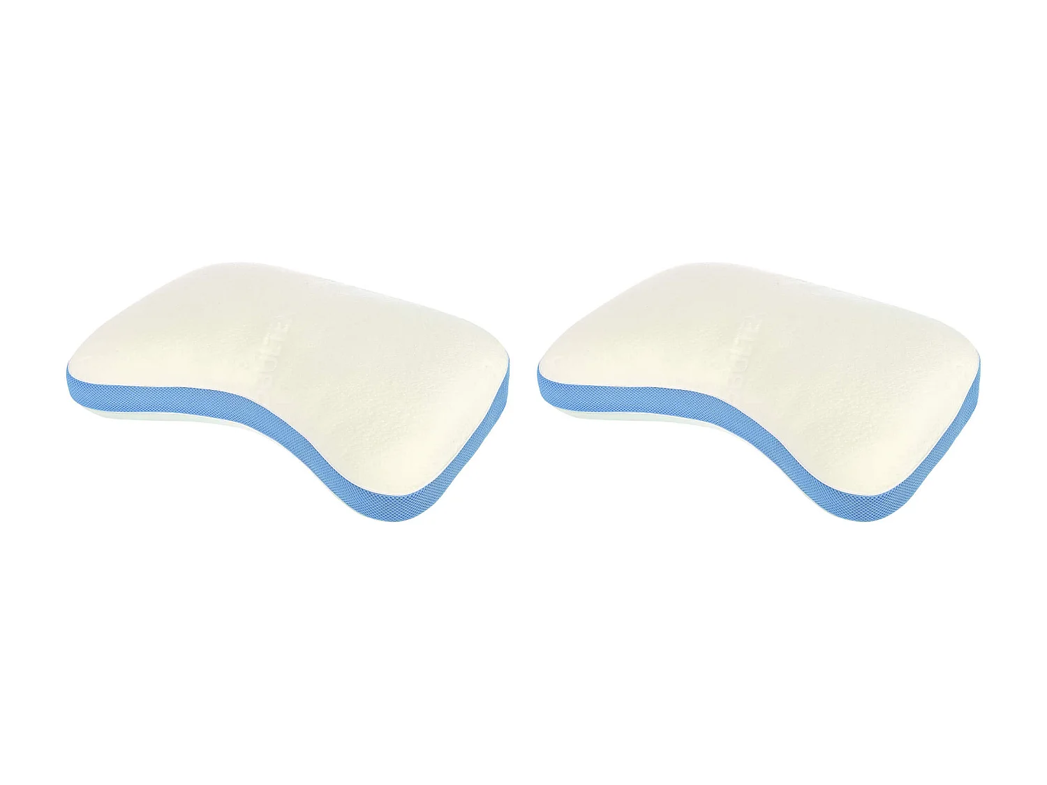 Lot de 2 oreillers Bultex à mémoire de forme Memoform 40x60