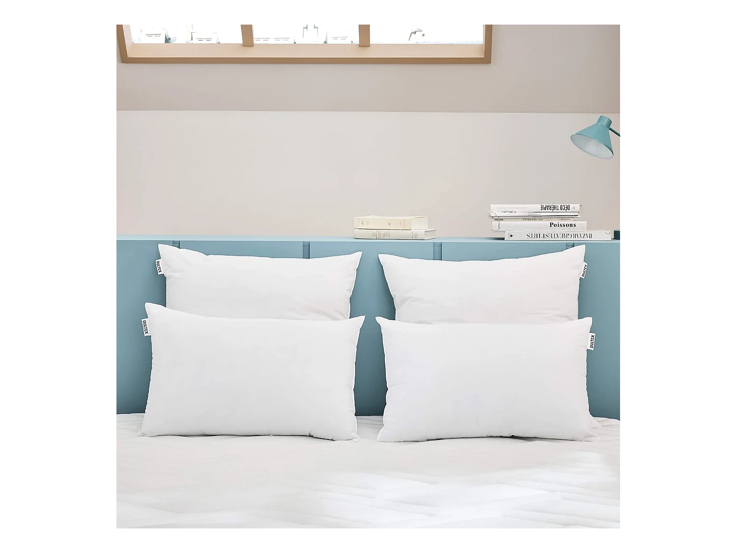 Lot de 2 oreillers Bultex Duo 40x60