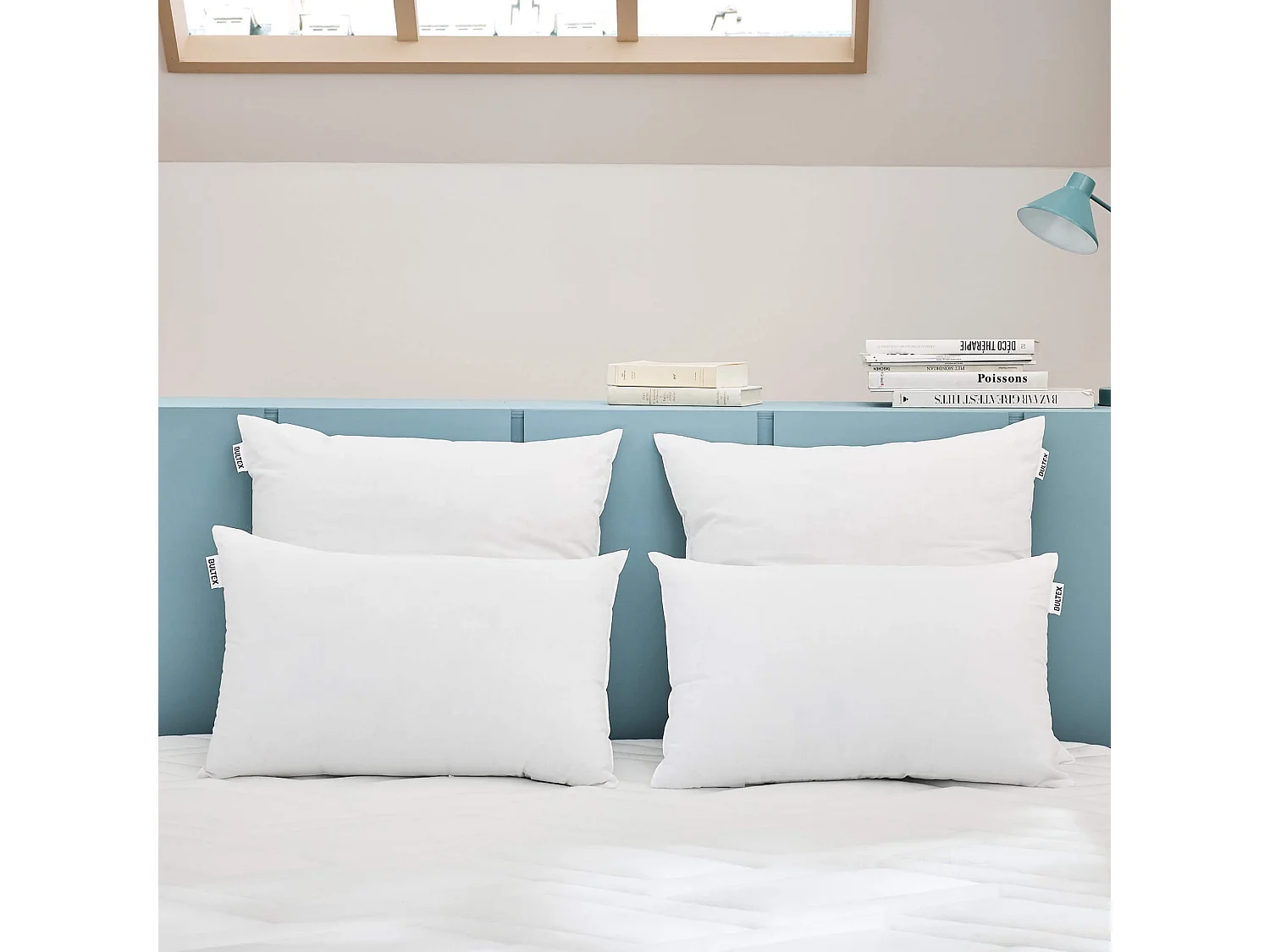 Lot de 2 oreillers Bultex Duo 40x60